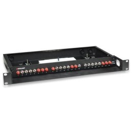 Cassetto Ottico 19'' con 24 bussole ST Nero