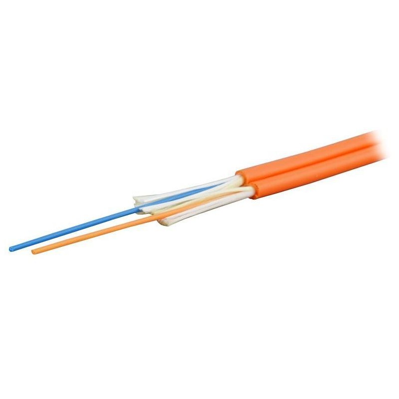 Cavo Zip Cord 2 Fibre Multimodale 50/125 OM2 2.9x5.8 mm Arancione Cavo Zip Cord 2 Fibre Multimodale 50/125 OM2 2.9x5.8 mm Arancione