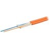 Cavo Zip Cord 2 Fibre Multimodale 50/125 OM2 2.9x5.8 mm Arancione