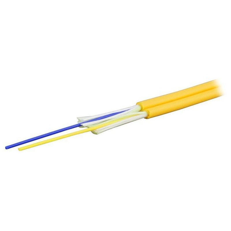 Cavo Zip Cord 2 Fibre Monomodale 9/125 OS2 2.9x5.8 mm Giallo Cavo Zip Cord 2 Fibre Monomodale 9/125 OS2 2.9x5.8 mm Giallo
