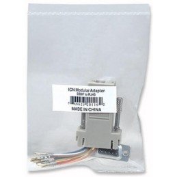 Adattatore Modulare DB 9p. M / RJ45 8 fili