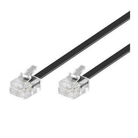 Cavo telefonico RJ11 Modulare 6P4C 2 mt