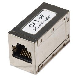 Accoppiatore RJ45 Schermato Cat. 5E Femmina/Femmina