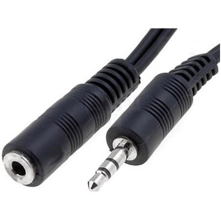 Prolunga audio Stereo Jack 3.5 mm M/F 2m