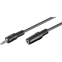 Prolunga audio Stereo Jack 3.5 mm M/F 2m