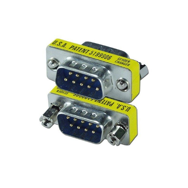 Mini Gender Changer Standard DB 9 poli M/M Mini Gender Changer Standard DB 9 poli M/M
