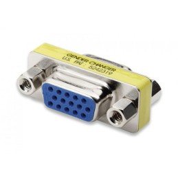 Mini Gender Changer VGA DB 15 poli HD M/F