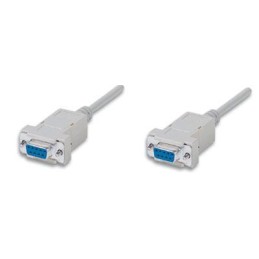 Cavo Pc/Pc Null Modem Cavo AT, AT cross over DB 9p. F/F 1,8 m