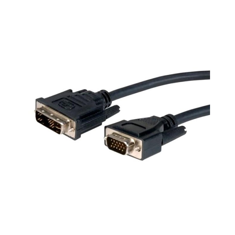 Cavo Monitor DVI-A a VGA M/M 1,8 mt