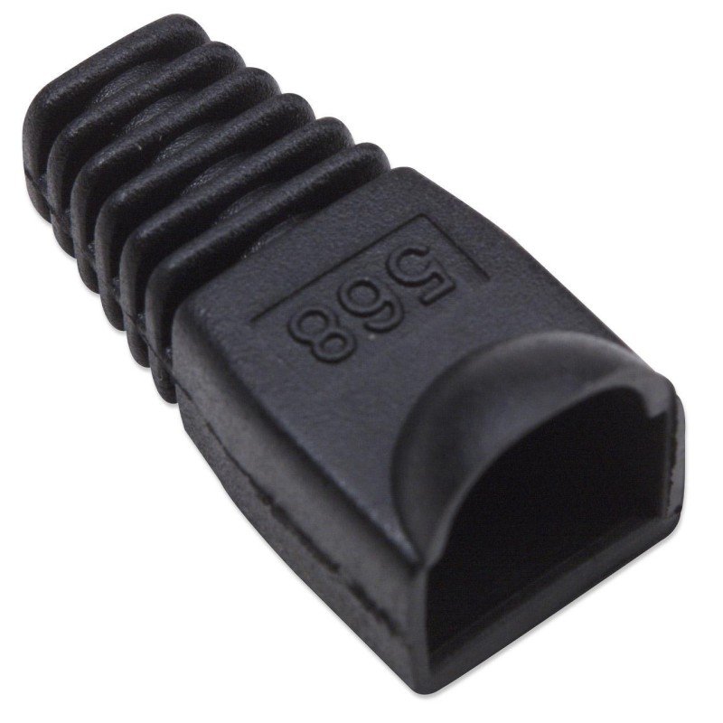 Copriconnettore per Plug RJ45 6.2mm Nero Copriconnettore per Plug RJ45 6.2mm Nero