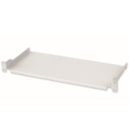 Mensola per Rack 19'' 200 mm 1U Grigia 2 punti