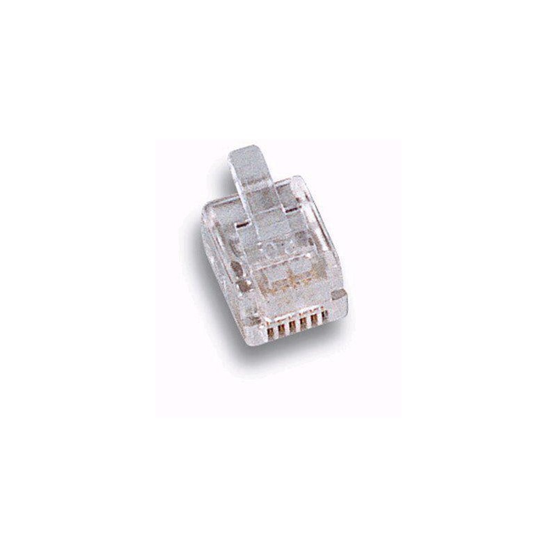 Plug Telefonico 6 poli 6 contatti RJ12 Plug Telefonico 6 poli 6 contatti RJ12