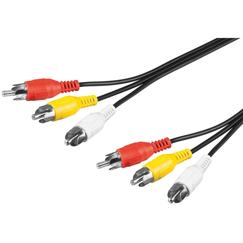 Cavo Audio Video 3 x RCA M/M 5mt