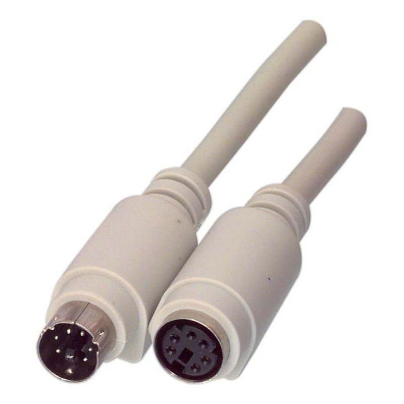 Cavo prolunga tastiera PS/2 M/F 2 m diritto Cavo prolunga tastiera PS/2 M/F 2 m diritto