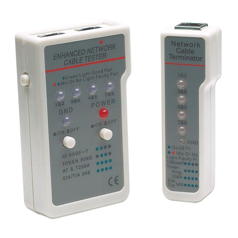 Tester Multifunzione per Cavi di Rete RJ45 / RJ11 Tester Multifunzione per Cavi di Rete RJ45 / RJ11