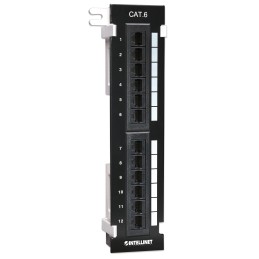 Pannello Patch 12 Porte UTP Cat6 Installazione a Muro