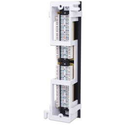 Pannello Patch 12 Porte UTP Cat6 Installazione a Muro