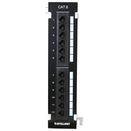 Pannello Patch 12 Porte UTP Cat6 Installazione a Muro