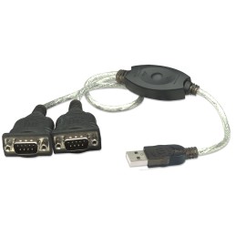 Convertitore da USB a 2 porte seriali