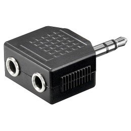 Adattatore Audio 3.5mm Stereo 1M/2F