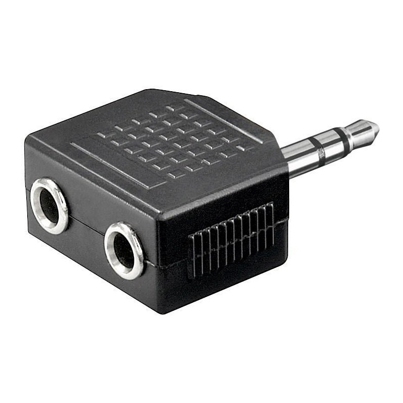 Adattatore Audio 3.5mm Stereo 1M/2F