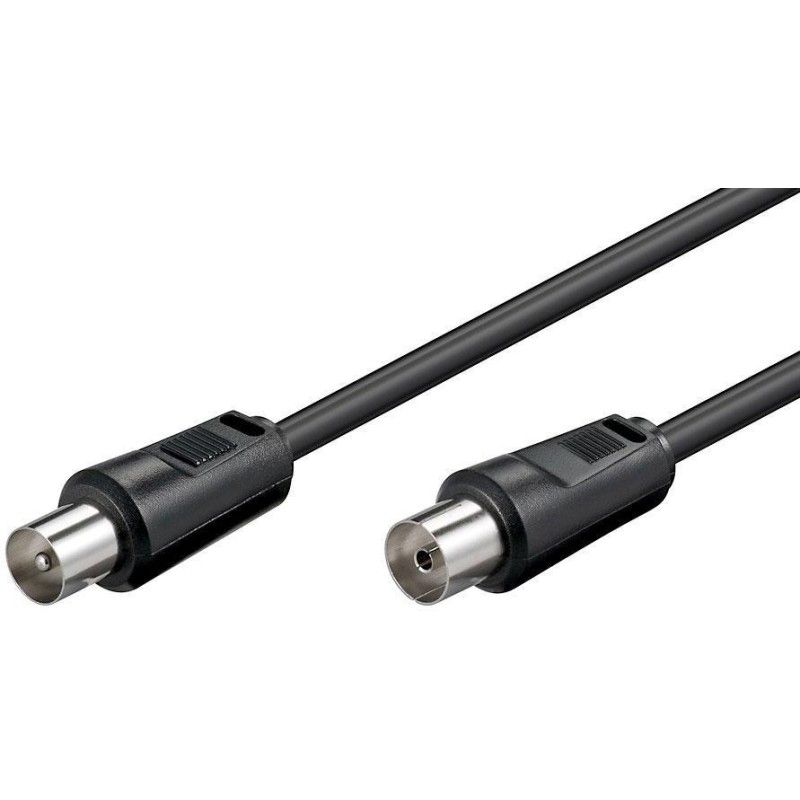 Cavo Antenna TV M/F 1,5 m nero Cavo Antenna TV M/F 1,5 m nero