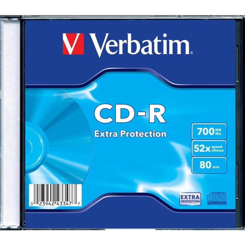 CD-R Registrabile 80 Min 700 Mb