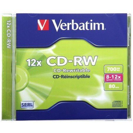 CD-RW 12x 80 Min 700MB
