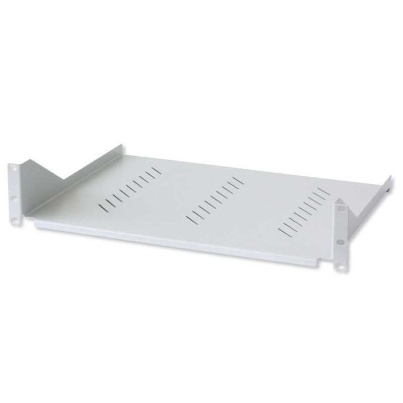 Mensola per Rack 19'' 350 mm 2U Grigia 2 punti Mensola per Rack 19'' 350 mm 2U Grigia 2 punti