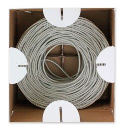 Matassa F/UTP Cavo Cat.5E Rame 305m Rigido LSOH Grigio
