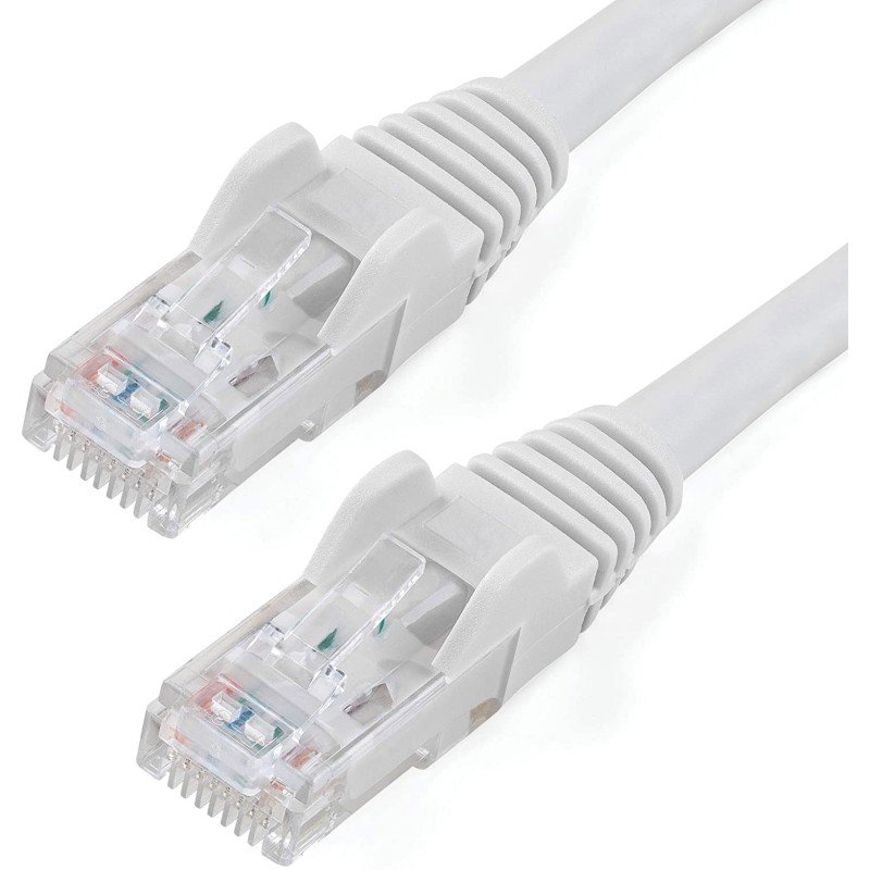 Cavo di rete Patch in Rame Cat. 5e Bianco UTP 5 mt Cavo di rete Patch in Rame Cat. 5e Bianco UTP 5 mt