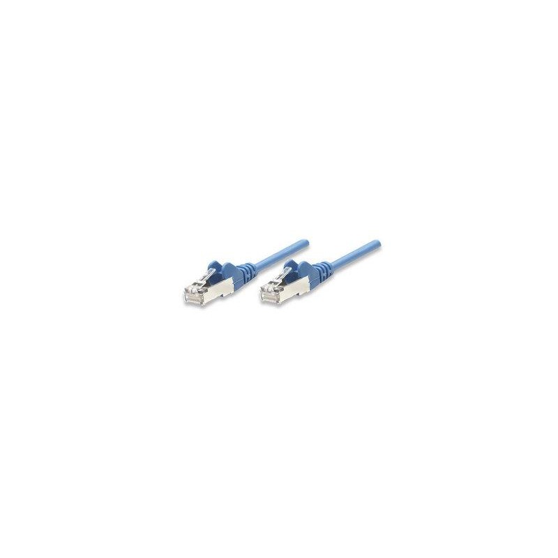 Cavo di rete Patch in Rame Schermato Cat. 5e Blu FTP 2 mt Cavo di rete Patch in Rame Schermato Cat. 5e Blu FTP 2 mt