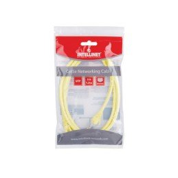 Cavo di rete Patch in Rame Schermato Cat. 5e Giallo FTP 0,5 mt