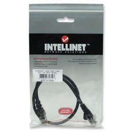 Cavo di rete Patch in Rame Schermato Cat. 5e Nero FTP 1 mt