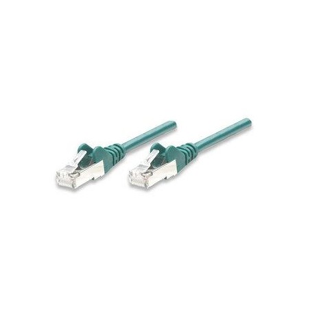 Cavo di rete Patch in Rame Schermato Cat. 5e Verde FTP 7,5 mt