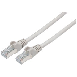 Cavo Patch Cat.7 Plug RJ45 6A S/FTP LSZH 0,5m Grigio