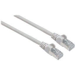 Cavo Patch Cat.7 Plug RJ45 6A S/FTP LSZH 0,5m Grigio