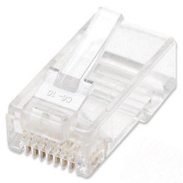 Plug Modulari RJ45 Cat5E per Cavo Flessibile UTP