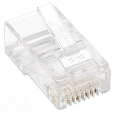 Plug Modulari RJ45 Cat6 per Cavo Flessibile UTP