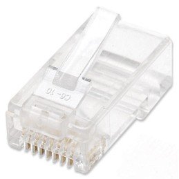 Plug Modulari RJ45 Cat6 per Cavo Flessibile UTP