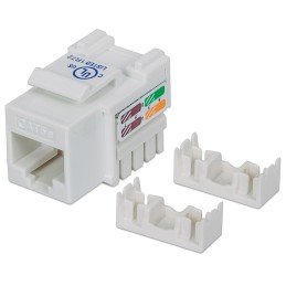 Frutto Keystone RJ45 Cat5e UTP Bianco