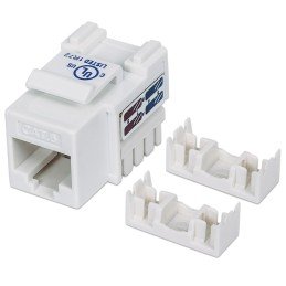 Frutto Keystone RJ45 Cat.6 UTP non schermato Bianco