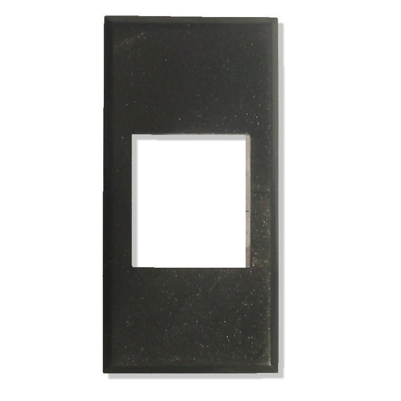 Adattatore Frutti RJ45 serie Ticino Axolute Nero Adattatore Frutti RJ45 serie Ticino Axolute Nero