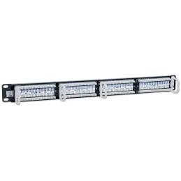 Pannello Patch UTP 24 posti RJ45 cat. 5E