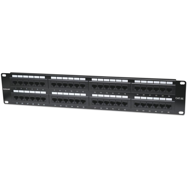 Pannello Patch UTP 48 Posti RJ45 cat. 5E