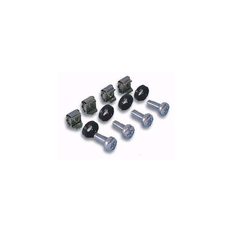 Kit Set 4 Viti 4 Dadi e 4 Rondelle per Montaggio Rack Kit Set 4 Viti 4 Dadi e 4 Rondelle per Montaggio Rack