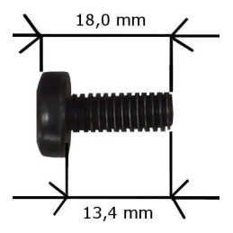 Kit Set 4 Viti 4 Dadi e 4 Rondelle per Montaggio Rack