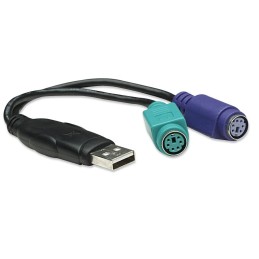 Adattatore USB a doppio PS/2