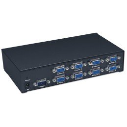 Video Splitter VGA Professionale 8 vie 350 MHz