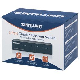 Ethernet Switch Gigabit con 5 porte Desktop